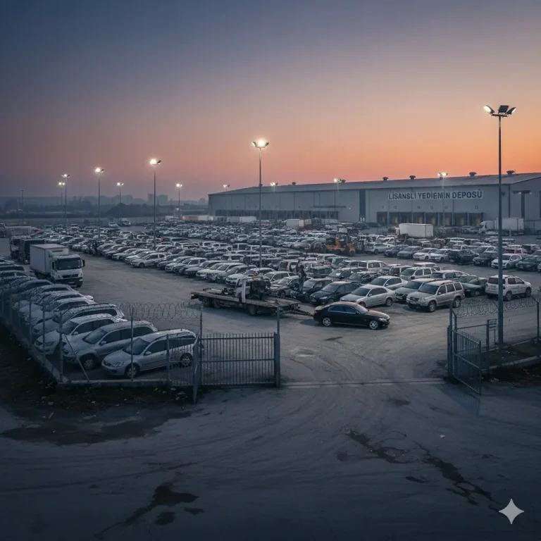 2026 yılı yediemin ücret tarifesi kapsamındaki lisanslı yediemin otoparkı ve çekici araçları.
